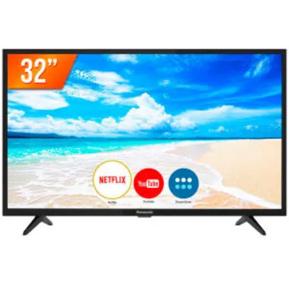 Smart Tv Panasonic 32" LED HD TC-32FS500B | R$786