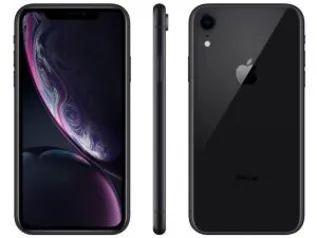 iPhone XR Apple 64GB Preto 4G Tela 6,1” Retina - Câmera 12MP + Selfie 7MP iOS 12 Proc. Chip A12