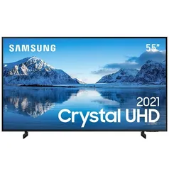 Smart TV 55" Crystal UHD 4K Samsung 55AU800
