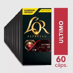 Kit 60 Cápsulas de Café L`OR Ultimo