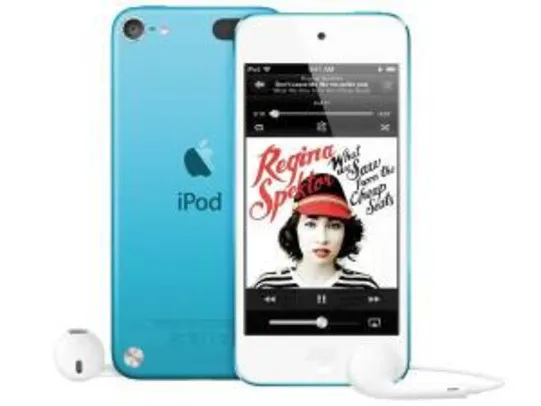 iPod Touch Apple 32GB Tela Multi-Touch Wi-Fi - Bluetooth Câmera 5MP MD717BZ/A Azul
