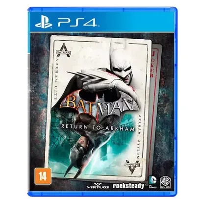 Jogo Batman Return to Arkham - PS4