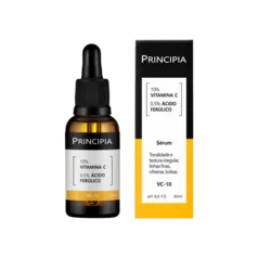 Principia Sérum SKINCARE Antioxidante Vitamina C 10% + ÁCIDO FERÚLICO VC-10 COM 30ML