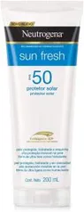 Protetor Solar Sun Fresh FPS 50, Neutrogena, 200ml R$36