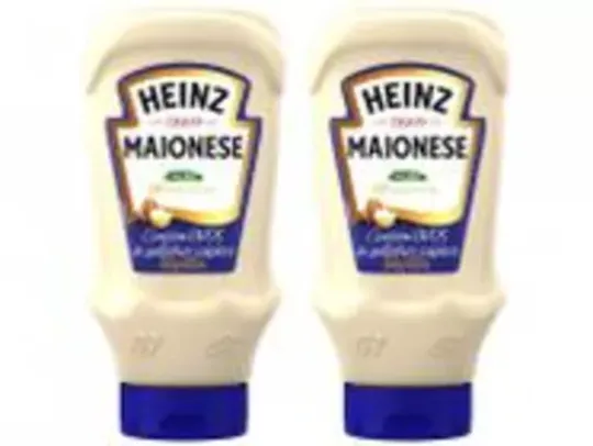 Kit 2 Maioneses Tradicionais Heinz 390g