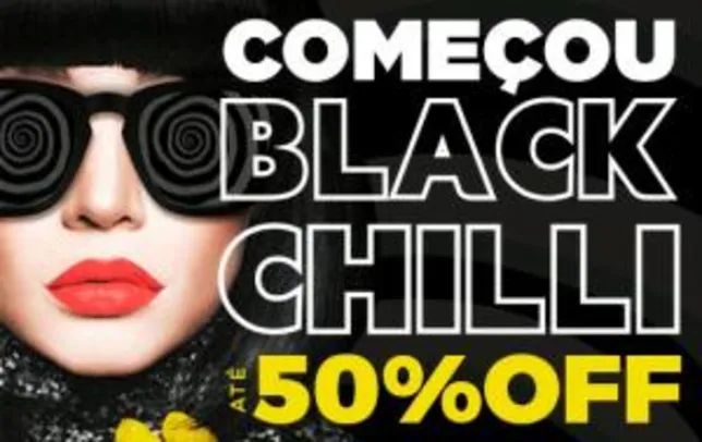 Black Friday Chilli Beans, toda loja com até 50%, exceto coleção Harry Potter