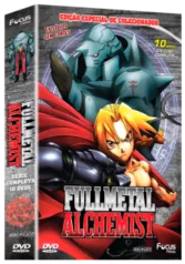 Fullmetal Alchemist - Coleção Completa - Edição Especial de Colecionador - 10 DVDs - R$ 59,90