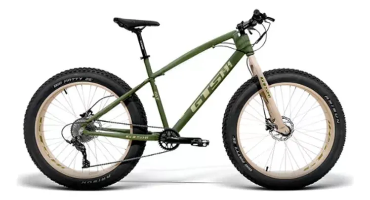 Bicicleta Fat Bike Aro 26 Freio Hidráulico 9v Gts Trail