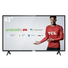 Smart TV LED 43" AndroidTV TCl 43s6500 Full HD | R$1.139