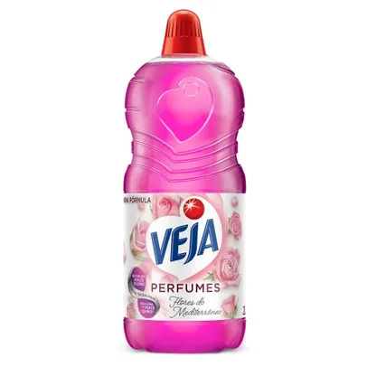 Veja Flores do Mediterrâneo - Limpador Perfumado, 2L  