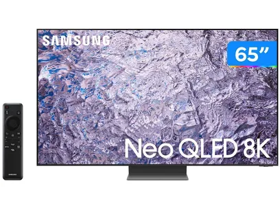 Foto do produto Smart Tv 65 Polegadas 8K, Samsung Mini Led Neo QLED, 65qn800c