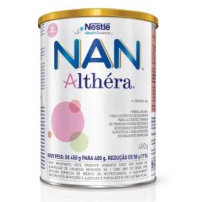 Promoção NAN Althéra - Lata 400g - Alfare Althera Alfamino | R$82