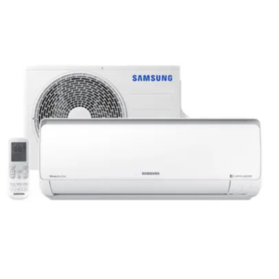 Ar-condicionado Split Hw Samsung Digital Inverter 8 Polos 18.000 Btu-h Frio 220v - Ar18nvfpcwk