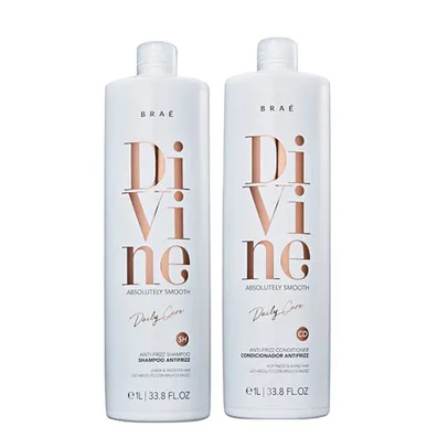 [APP] Brae Divine Anti-Frizz - Shampoo + Condicionador 1L