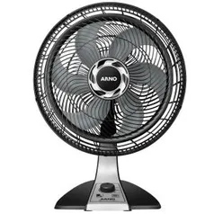 Ventilador Arno Silence Force VF40 - Preto/Prata 40 cm