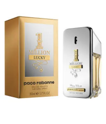 1 Million Lucky Paco Rabanne - Perfume Masculino | R$ 168