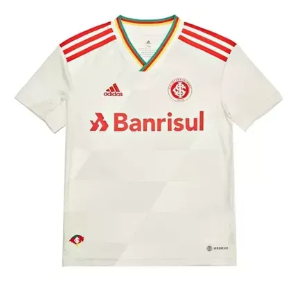 Camisa Infantil Menino 2 Internacional 22/23 Creme adidas