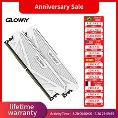 Memória RAM DDR4 32GB (4x8GB) Gloway 3200MHz