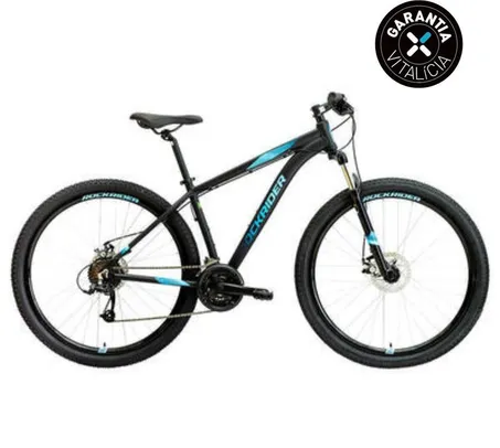 Bicicleta Rockrider MTB Aro 29 ST 100 - Transmissão 21v Full Microshift, Susp 100mm c/ Trava