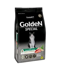 Ração Golden Special para Gatos Adultos Castrados Sabor Frango e Carne 10,1 kg