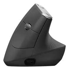 Mouse vertical recarregável Logitech  MX Vertical preto