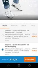 [Peixe Urbano] Estação On Ice - 5 Lojas: 1 Hora de Patinação no Gelo. Só diversão! por 0,06