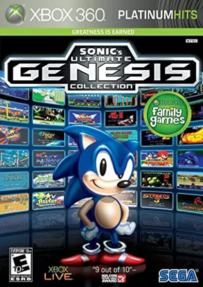 Game Sonic Ultimate Genesis Collection Xbox 360