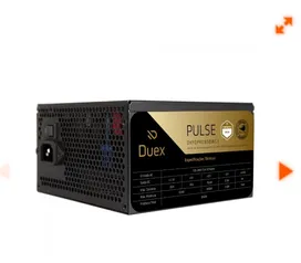 Fonte Duex Pulse Pro, 850W, 80 Plus Gold, PFC Ativo, ATX 3.1, PCIE5, Full Modular, Preto