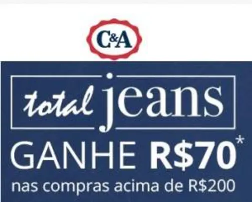 [C&A] Jeans - Grátis