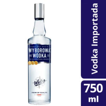 Vodka Polonesa Wyborowa Garrafa 750ml R$38