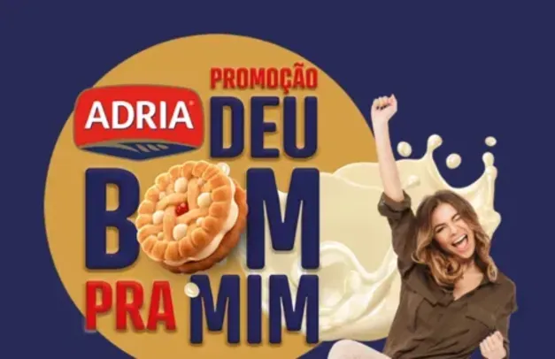 Promoção Deu bom pra mim - Compre biscoitos recheados e concorra