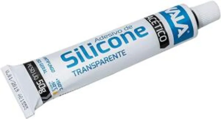 [PRIME] Silicone Acético Kala - Transparente - 50g | R$3,93