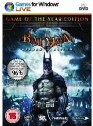 [cdkey.com] Batman : Arkham Asylum - Game Of The Year Edition (PC) - R$7,00