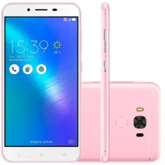 [AME R$500 / SC R$350] Smartphone Asus Zenfone 3 Max Tela  5.5 32GB 4G/Wi-Fi Câmera 16MP - Rosa