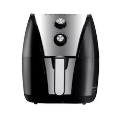 Fritadeira sem Óleo Britânia Air Fryer BFR40PI, 5 Litros, 1500W, Preto/Inox