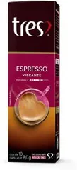 [PRIME] Cápsula de Café Espresso, Vibrante, 10 Unidades, Tres, 3 Corações