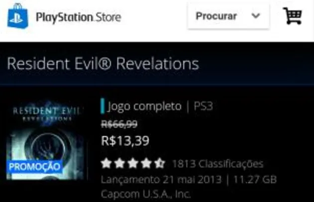 RE Revelations PS3
