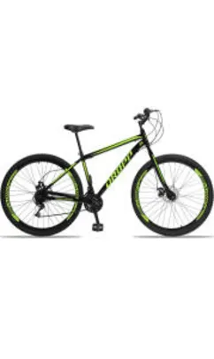 Bicicleta MTB DROPP ARO 29 21v - quadro (17 e 19) freio a disco Mecanico