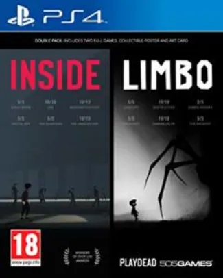 LIMBO & INSIDE Bundle - PS4 R$ 18,38 (PSN Plus)