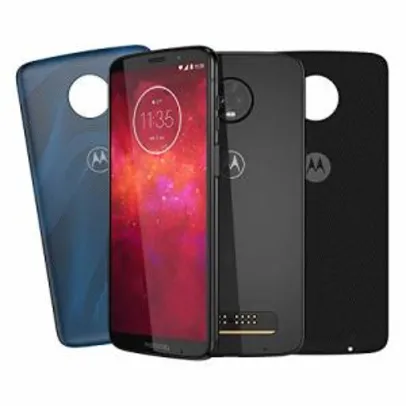 [Kit Especial Amazon] Smartphone Motorola Moto Z3 Play