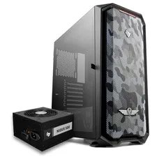 Kit Gabinete Pichau Gadit X rtb + Fonte Nidus 500W