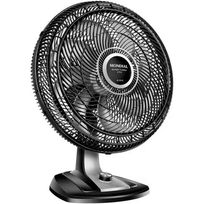 Ventilador de Mesa 50cm Mondial VTX-50-8P Turbo Preto/Cinza