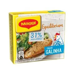 PRIME - 4 caixas de Maggi Equilibrium Galinha = 24 Tabletes