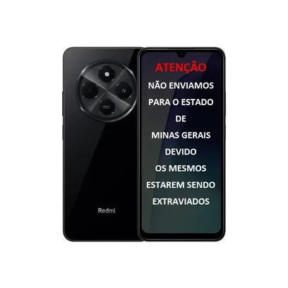 Foto do produto Xiaomi Redmi 14C 4G 256GB 8GB Ram Dual Sim - Versão Global Cor Preto