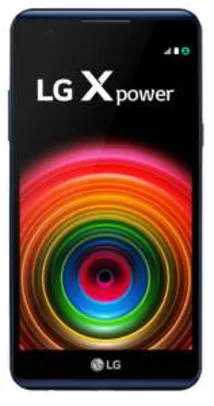 [Saraiva] Smartphone LG X Power - Cor Indigo