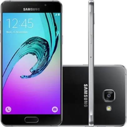[Submarino] Smartphone Samsung Galaxy A5 2016 Dual Chip Android 5.1 Tela 5.2" 16GB 4G Câmera 13MP - Preto por R$ 1377