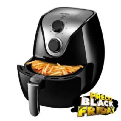 Fritadeira Air Fryer Gourmet Multilaser - 4L de Capacidade, 1500W de Potência - R$199