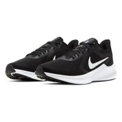 Saindo por R$ 150: Tênis Nike Downshifter 10 Masculino - Preto e Branco | R$150 | Pelando