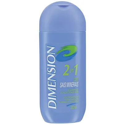 Shampoo Dimension 2 Em 1 Cabelos Oleosos 200ml