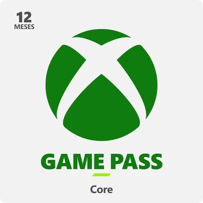 Xbox Game Pass Core: 12 meses